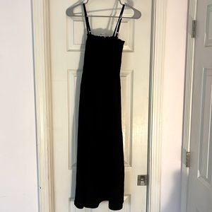 XS long black dress from H&M